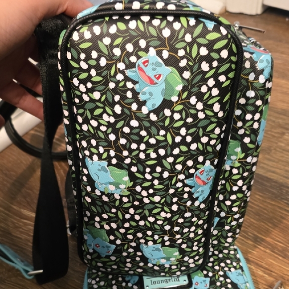 Loungefly Pokémon Backpack and Wallet - Black and Blue - Picture 3 of 7